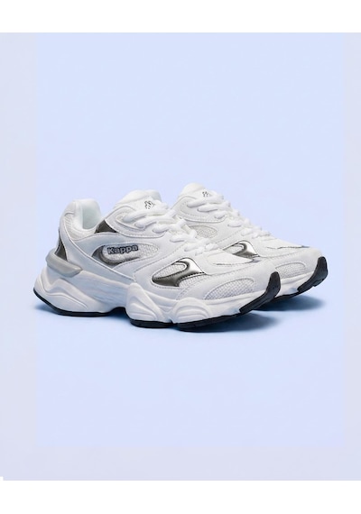 Kappa Puerto Kadın Beyaz-gri Sneaker Beyaz - Gri