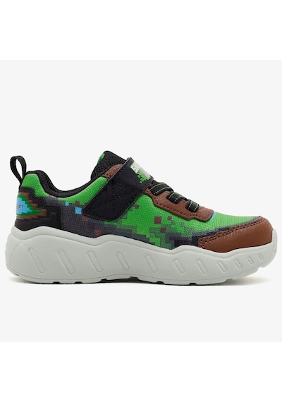 Skechers Megacraft 4k Mega Scene 402162n-brmt Ortopedik Çocuk Spor Ayakkabı Yeşil