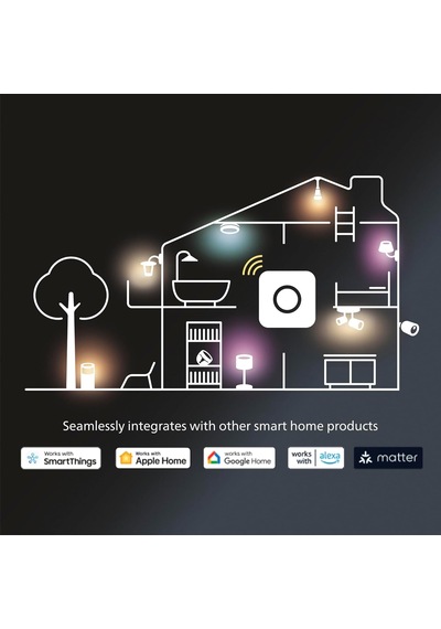 Philips Hue 4.2w Renkli Akıllı Spot Ampul Gu10 Bluetooth Uyumlu, Çok Renkli