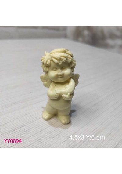 Yy0894 Elinde Ay Tutan Melek Çocuk Silikon Kalıp