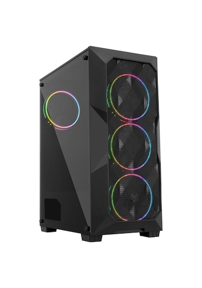Gameforce GF-8010 Cold 6x120 MM RGB Kumanda ve Kontrolcü Fanlı Oyuncu Kasası