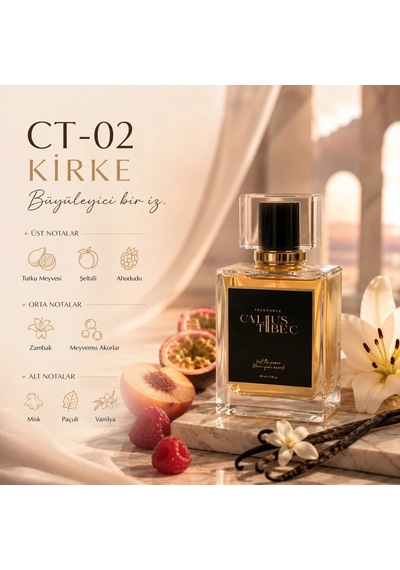 Calius Tibec Ct-02 Unisex Parfüm EDP 50 ML
