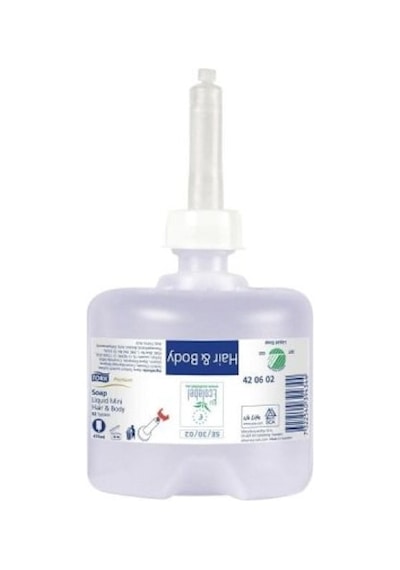 Tork Premium Hair & Body Mini Sıvı Sabun 475 ML x 8
