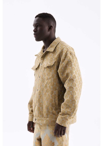 Oversize Jacket Altın