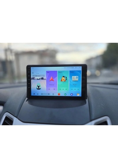 Ford Fiesta İle Uyumlu Android Carplay Multimedya 4 Ram 64gb Qled Ahd Kamera 9"