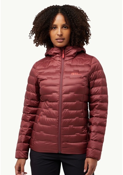 Jack Wolfskin Passamani Down Hoddy Kadın Outdoor Mont-a61833 Bordo