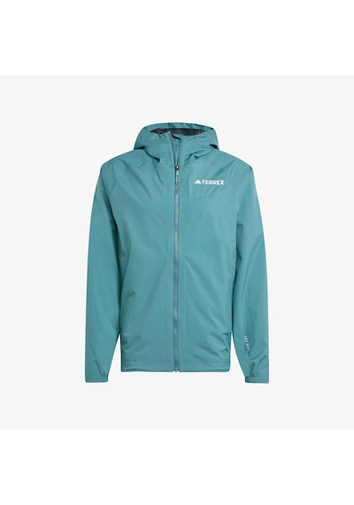 Adidas Terrex Multi 2l Rain.rdy Erkek Yeşil Yürüyüş Yağmurluğu Jl9774