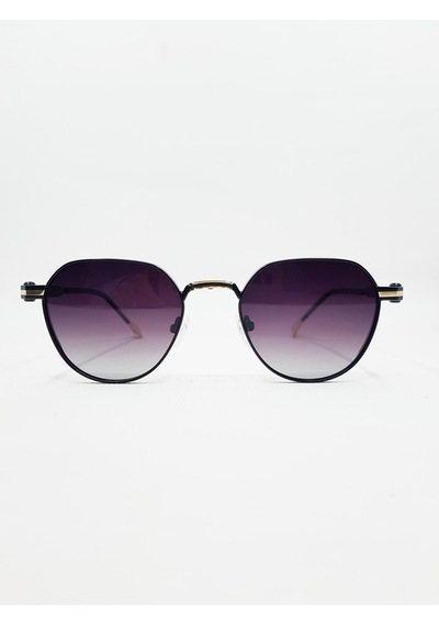 Esrada Carmen Purple Degrade 33137 C20 Unısex Güneş Gözlüğü 52-20-145 Siyah