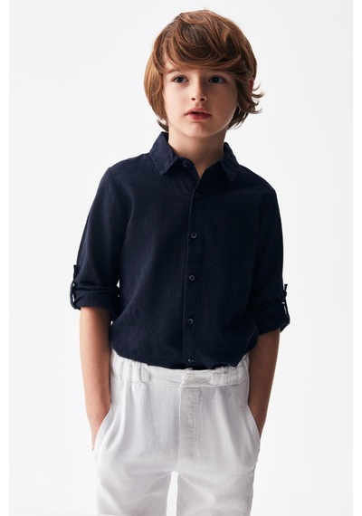 Nk Kids Erkek Gömlek 24ynk46516 Lacivert
