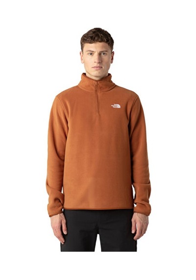 The North Face M Glacier Fleece 1/4 Zip Jacket Kadın Outdoor Parka Nf0a8d0qboe1 Kırmızı Kırmızı
