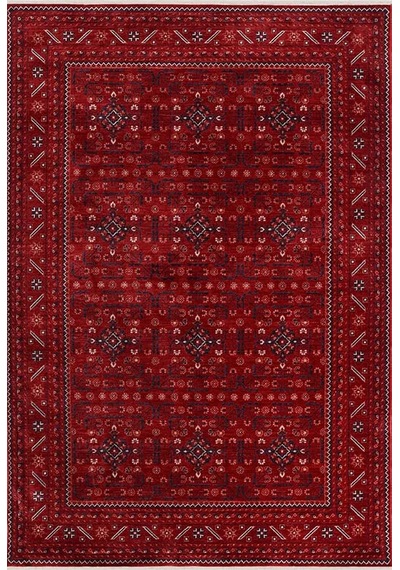 Kreasyon Halı Hümayun Hm005 Kırmızı Makine Halısı