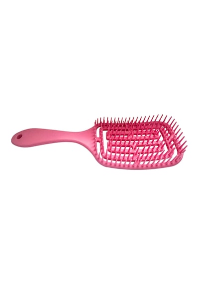 Croc Saç Fırçası Seti 2li Pembe - Saç Açıcı Fırça, 3d Detangler Brush - Tarak Hediyeli