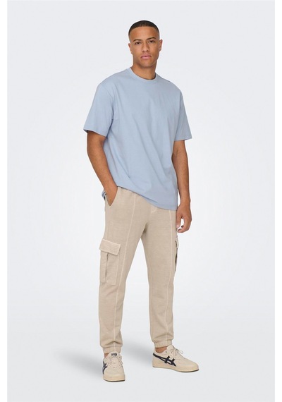 Onsfred Lıfe Rlx Ss Tee Noos Erkek Mavi T-shirt - 22022532