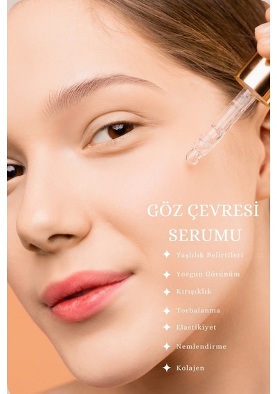 Göz Çevresi Canlandırıcı Gözaltı Morluğu, Torbalanma, Şişlik Gözaltı Bakım Serumu 30ml