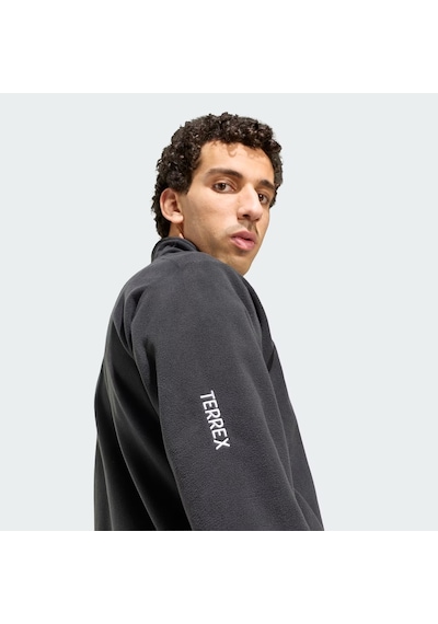 Adidas Terrex Multi Essentials Half Zip Erkek Polar Sweatshirt Kz1774 Siyah