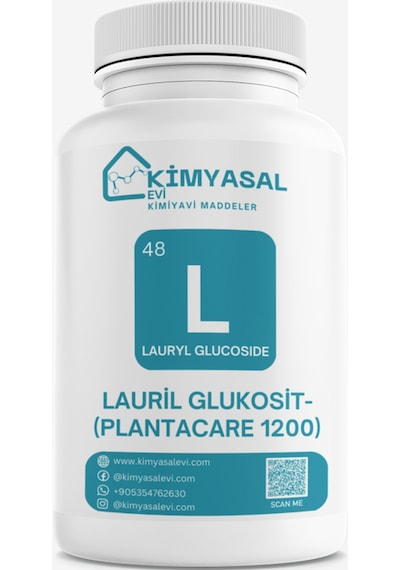 LAURİL GLUKOSİT-LAURYL GLUCOSIDE (PLANTACARE 1200) hammadde 1000g