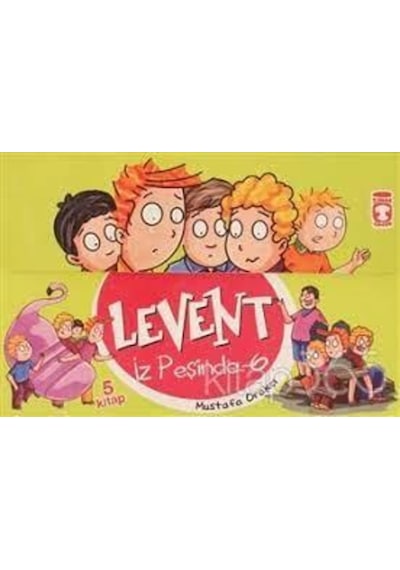Levent İz Peşinde 6 5 Kitap Set - Mustafa Orakçı - Timaş Çocuk Ya