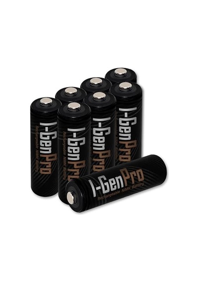 Pro P104 8 Adet Aaa 1100 Mah Şarj Edilebilir İnce Kalem Pil 1.2v Ni-mh Şarjlı Pil