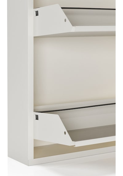 Ceha Kilitli Metal Ayakkabılık 3'lü Beyaz - K.AYK-3 /AB9010/KL