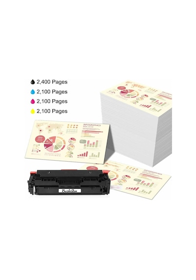 Hp 415A (W2030A) Mfp M479Dw Siyah Uyumlu Toner Çipsiz