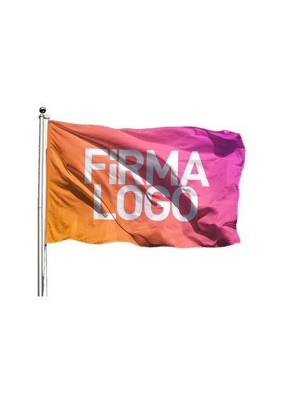 Özel Logolu Gönder Flama 100X150 - Tek Kat Raşel