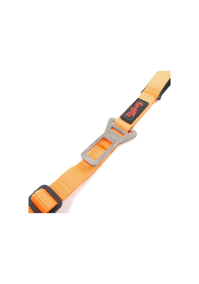 Travel Leash Araç Emniyet Tokası Kedi Köpek Gezdirme Sevk Kayışı Turuncu S