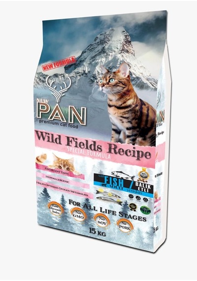Pan Food Balıklı Yetişkin Kedi Maması 15 KG