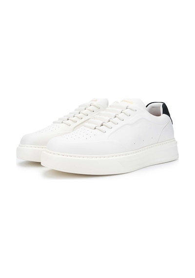 Barracuda Erkek Hakiki Deri Beyaz/siyah Sneakers & Spor Ayakkabı 511 Bu3510a Erk Ayk Y24 Whıte/black Çok Renkli