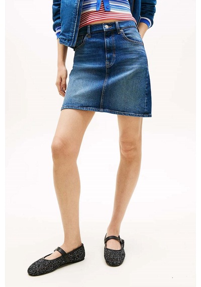 Tommy Jeans Kadın Etek-dw0dw22714-15731 Çok Renkli
