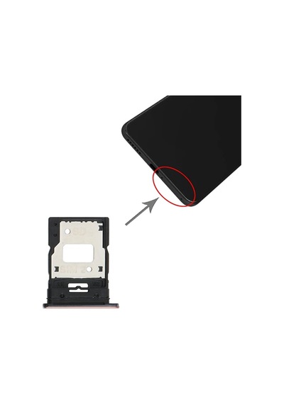 Xiaomi Mi 11 Lite Sim Hafıza Kart Kapağı Tutucu- 5775 Siyah