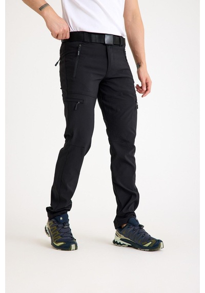 Q&steinbock Afythos Erkek Outdoor Pantolon-polarlı-31312 Siyah