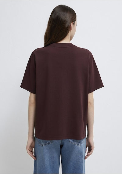 Mavi - Mavi Jeans Baskılı Bordo Tişört 1613804-70223 Bordo