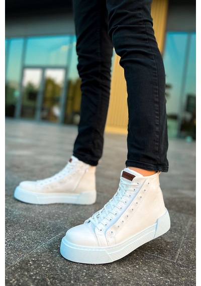 Chekich Ch167 Gbt Blazer Erkek Bot Beyaz / Beyaz Beyaz