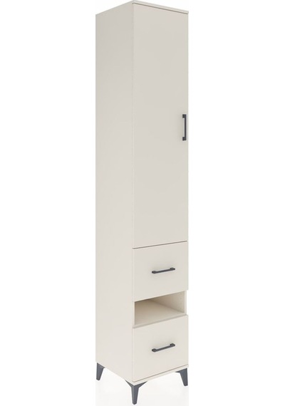 Hyperion Dolap 3 Raflı 2 Çekmeceli Tek Askılı 44x44x243 Aytaş... Aytaşı