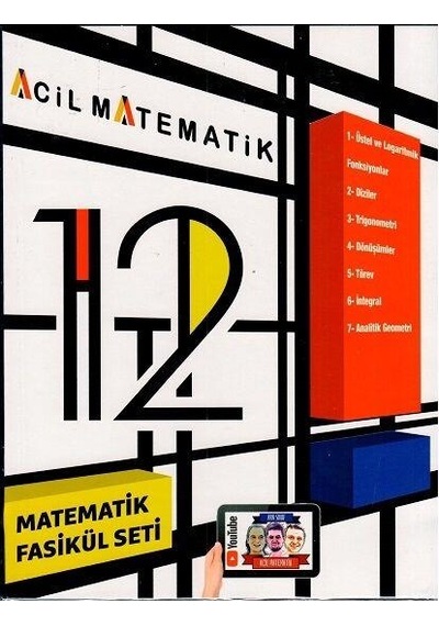 12. Sınıf Matematik Fasikül Set Acil Yayınları