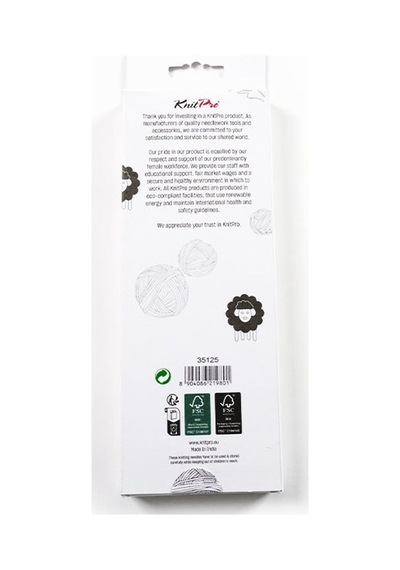 Knitpro Basix Birch Huş Ağacı 9mm 20cm Çorap Şişi 35125