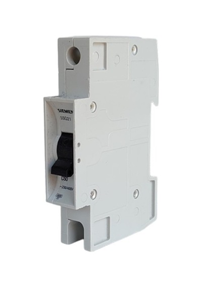 Siemens 5sq2170-2ya50 50a 1 Fazlı N Otomat Anahtarlı Oto