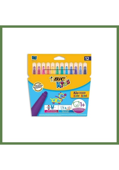 Bezos Kid Couleur Keçeli Boya Kalemı 12 Li Hb006