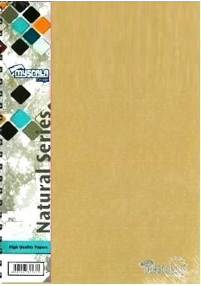 Özkan Defter A4 120 Yaprak Kareli Tel Sp. Sert Kap Kahverengi