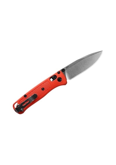 Benchmade Bugout Cep Kamp Çakısı Krmızı