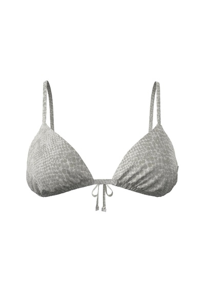 Calvin Klein Kadın Gri Üçgen Bikini Üstü-13342 Gri