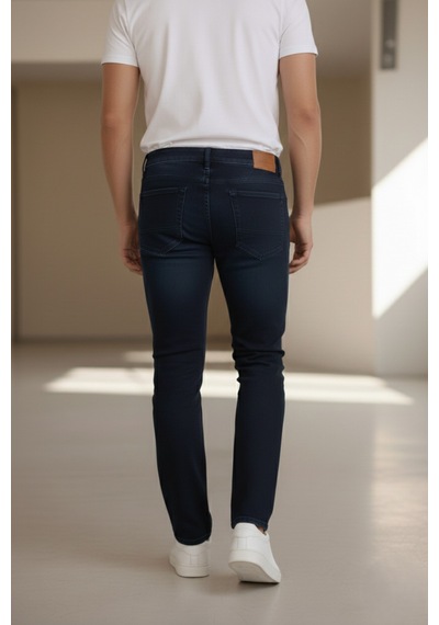 Bürke Premium Petrol Renk Regular Fit Esnek Likralı Jeans Kot Pantolon