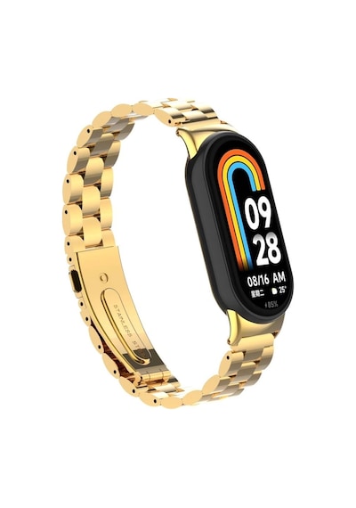 Xiaomi Mi Band 9 Krd-04 Metal Baklalı Bileklik Paslanmaz Kordon