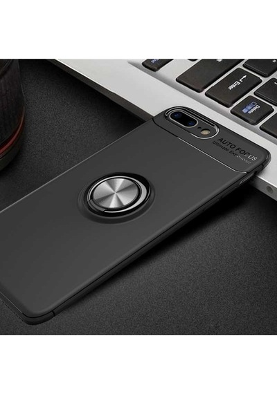 Apple Uyumlu iPhone 8 Plus Kilif Yüzüklü Magnetli Ravel Case 389754120