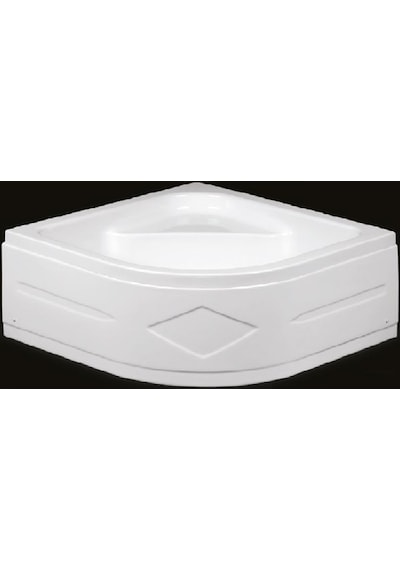 Alika - 100X100 Oval Mini Köşe Küvet Panelli