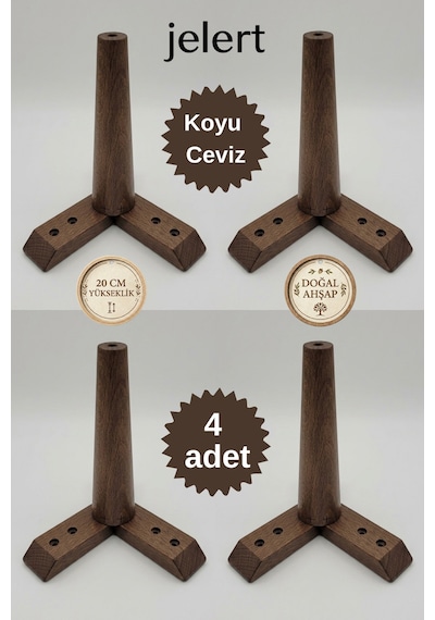 Masif Gürgen Ahşap 20 Cm Koyu Ceviz-4'lü, Mobilya Yükseltme Ayağı, Robot Süpürge Uyumlu, 1. Sınıf Gürgen Ağacı, Kanepe Berjer Koltuk Tv Ünitesi Yükseltici Ayak Koyu Ceviz Masif Gürgen Ahşap 20 Cm Koyu Ceviz-4'lü, Mobilya Yükseltme Ayağı, Robot Süpürge Uyumlu, 1. Sınıf Gürgen Ağacı, Kanepe Berjer Koltuk Tv Ünitesi Yükseltici Ayak Koyu Ceviz