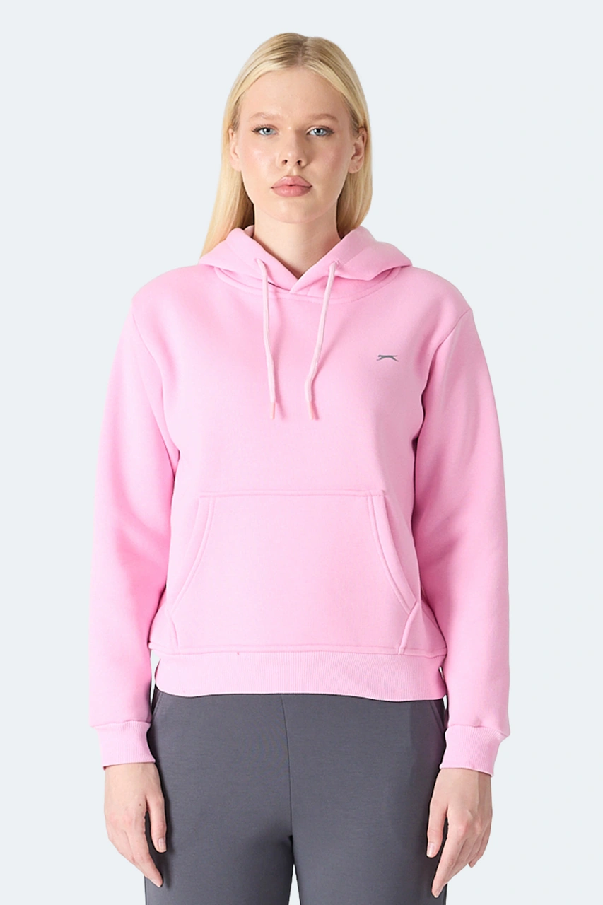 Slazenger Mısty I Kadın Gül Sweatshirt Gül