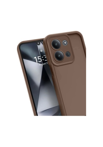 Xiaomi Redmi 15c 4g Uyumlu Viera Silikon - Kahverengi