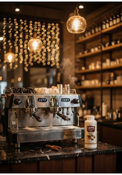 Caffia Kahve Makinesi Temizleme Tozu 900 G Polvere Beyaz