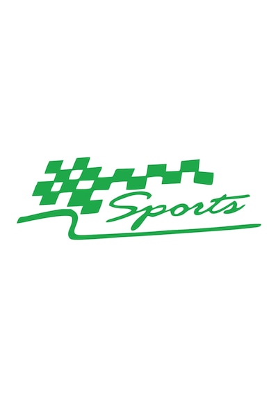 Sports Sticker 17x17 Cm Yeşil
